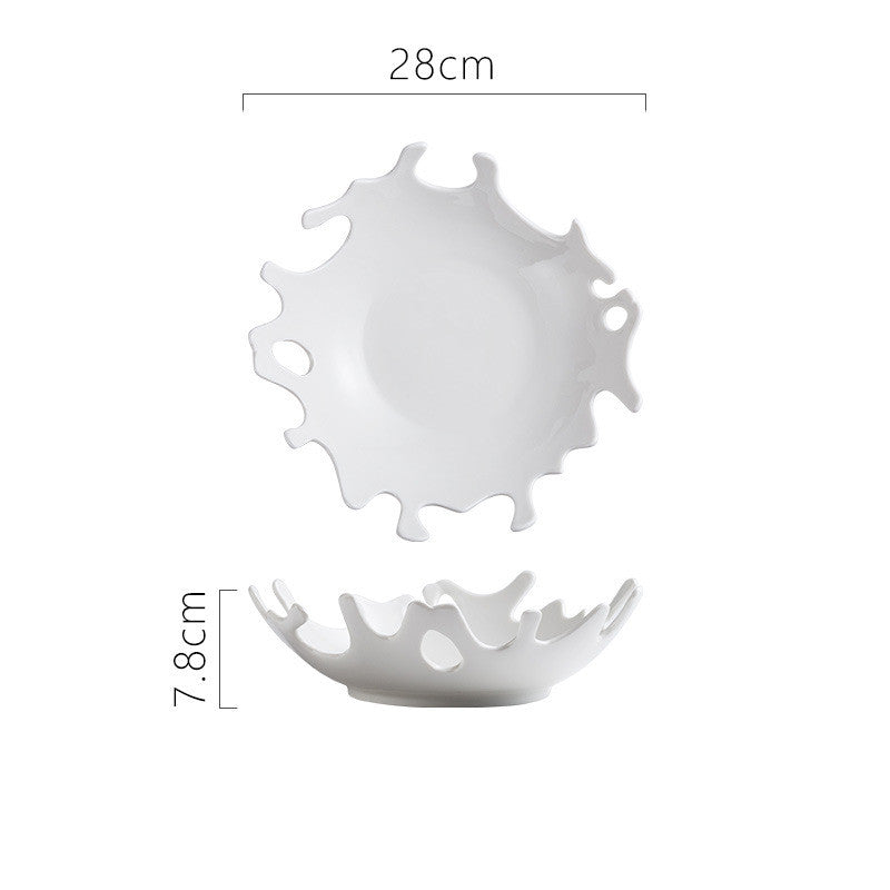 Keramische Dessertschale Pure White | LuxeStyle