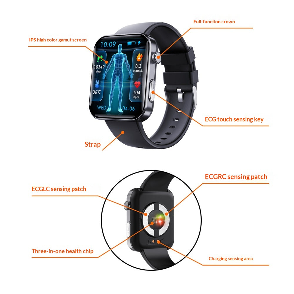 Fitness-Tracker «StepGo» · Herzfrequenz & Schritte