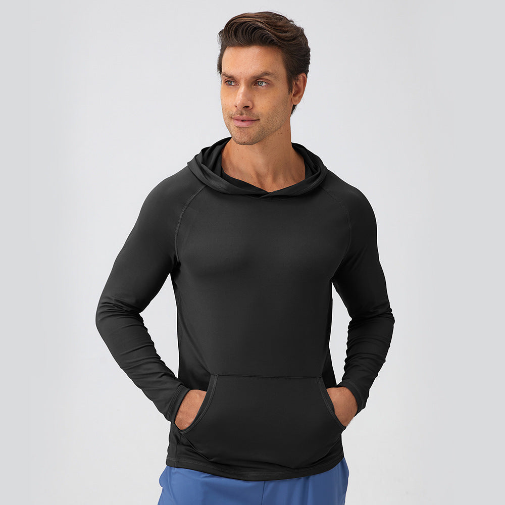 Männer Sweatshirt mit Kapuze, feuchtigkeitsableitend – Bild 8 | LuxeStyle