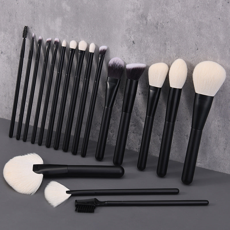 Anmei 18-teiliges Make-up Pinselset aus Tierhaar
