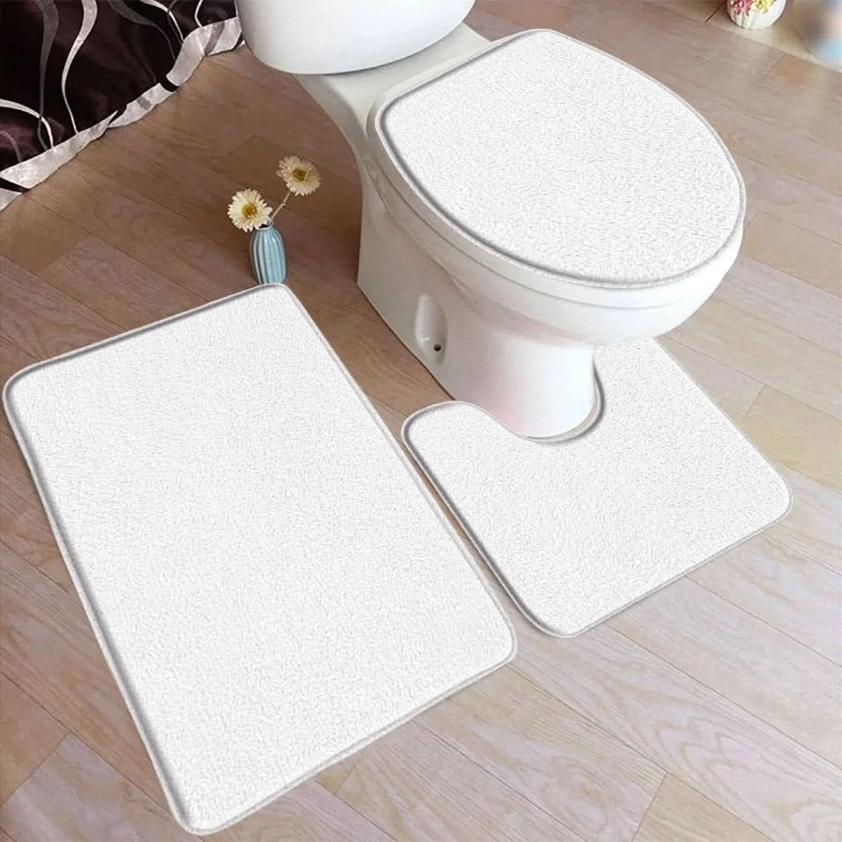 Badteppich-Set 3-teilig – Bild 10 | LuxeStyle