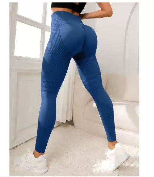 Nahtlose High-Waist Fitnesshose für Damen