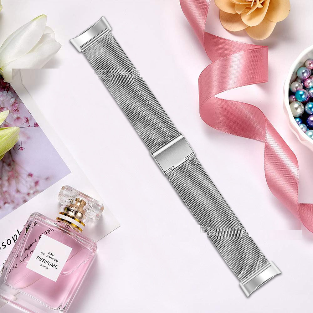 Smartwatch-Armband aus Milanese-Edelstahl – Bild 4 | LuxeStyle
