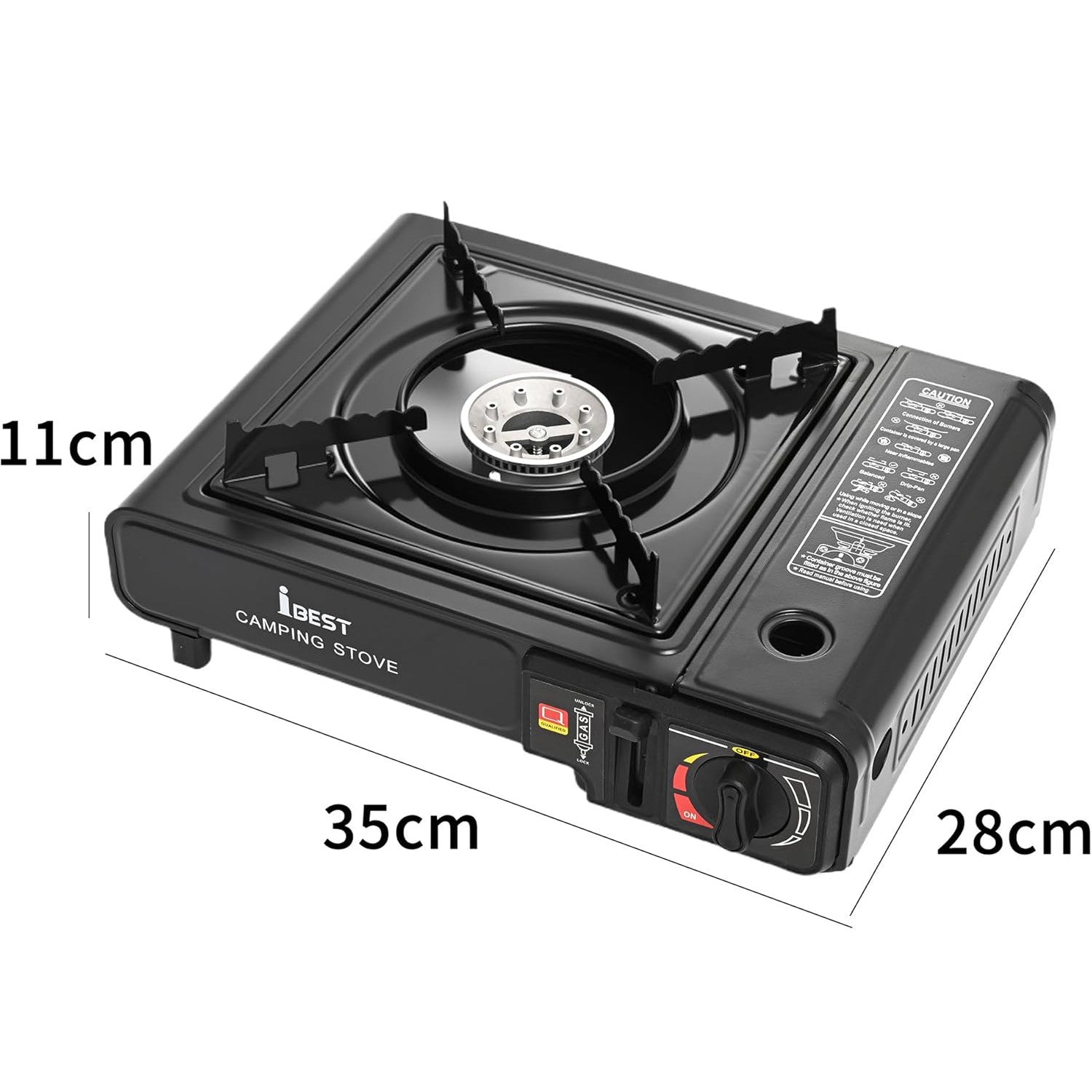 Outdoor Camping Gaskocher mit Einzelbrenner