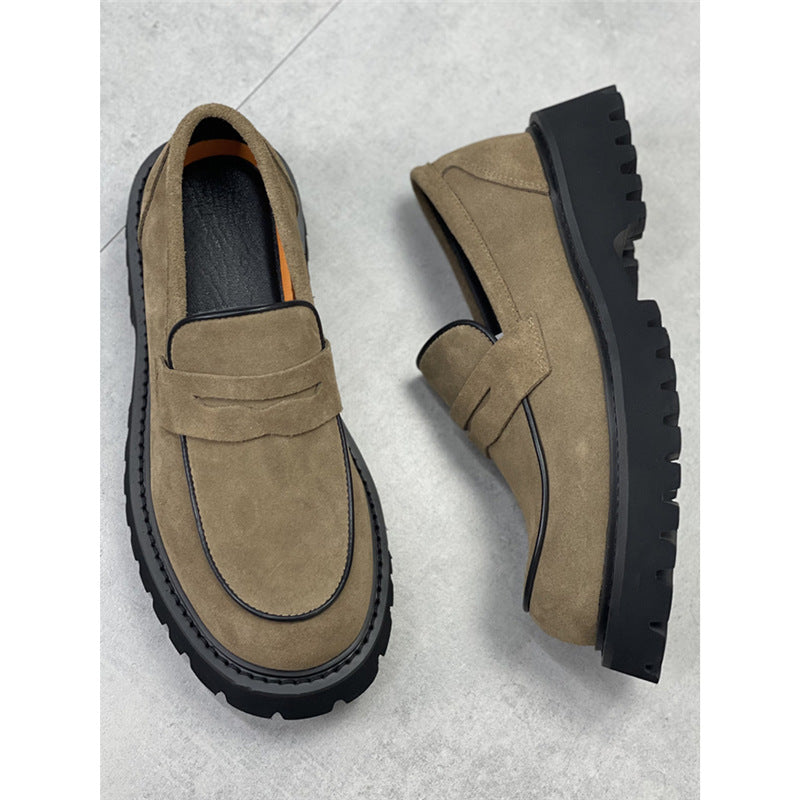 Herren Loafer aus Wildleder mit Plateau – Bild 5 | LuxeStyle