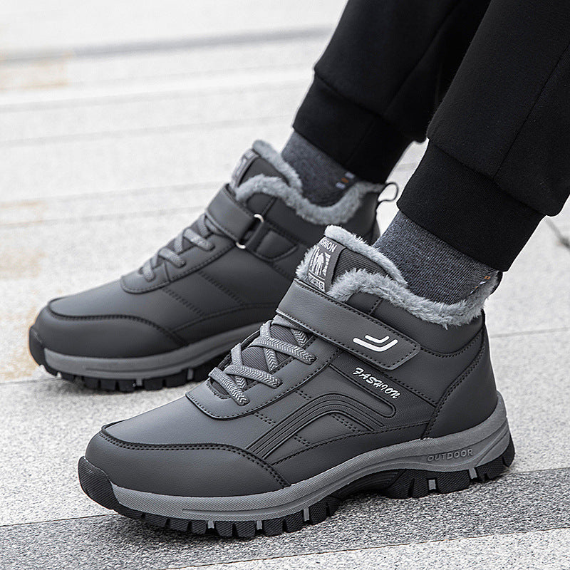 Warme, wasserdichte High-Top Winterschuhe für Damen