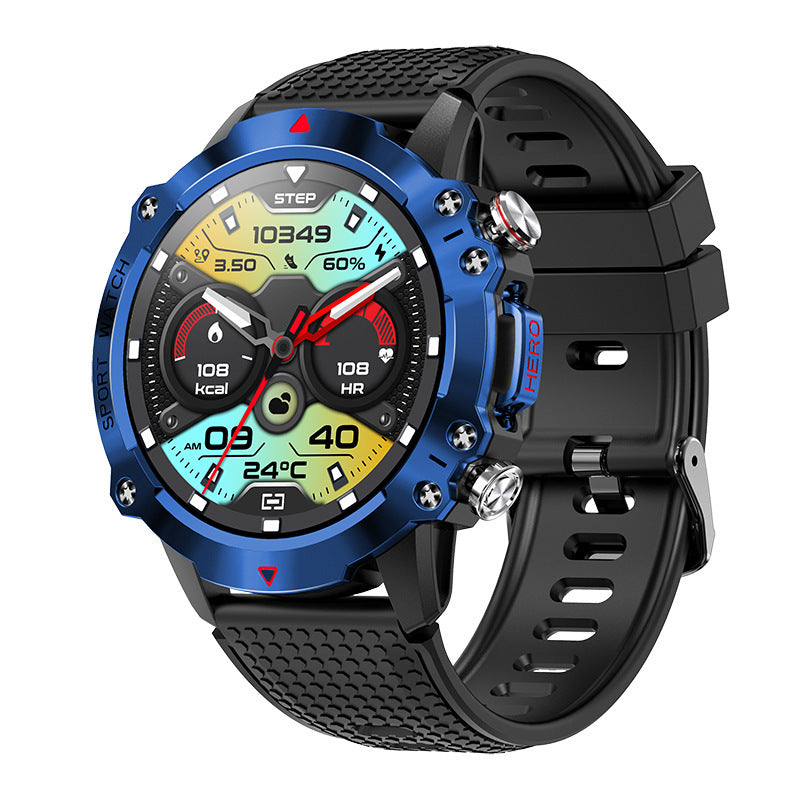 Outdoor Smartwatch mit Herzfrequenz- und Blutdruckmessung