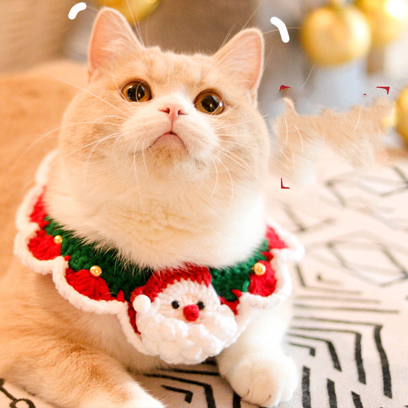 Gestricktes Hundehalstuch im Weihnachtslook – Bild 6 | LuxeStyle