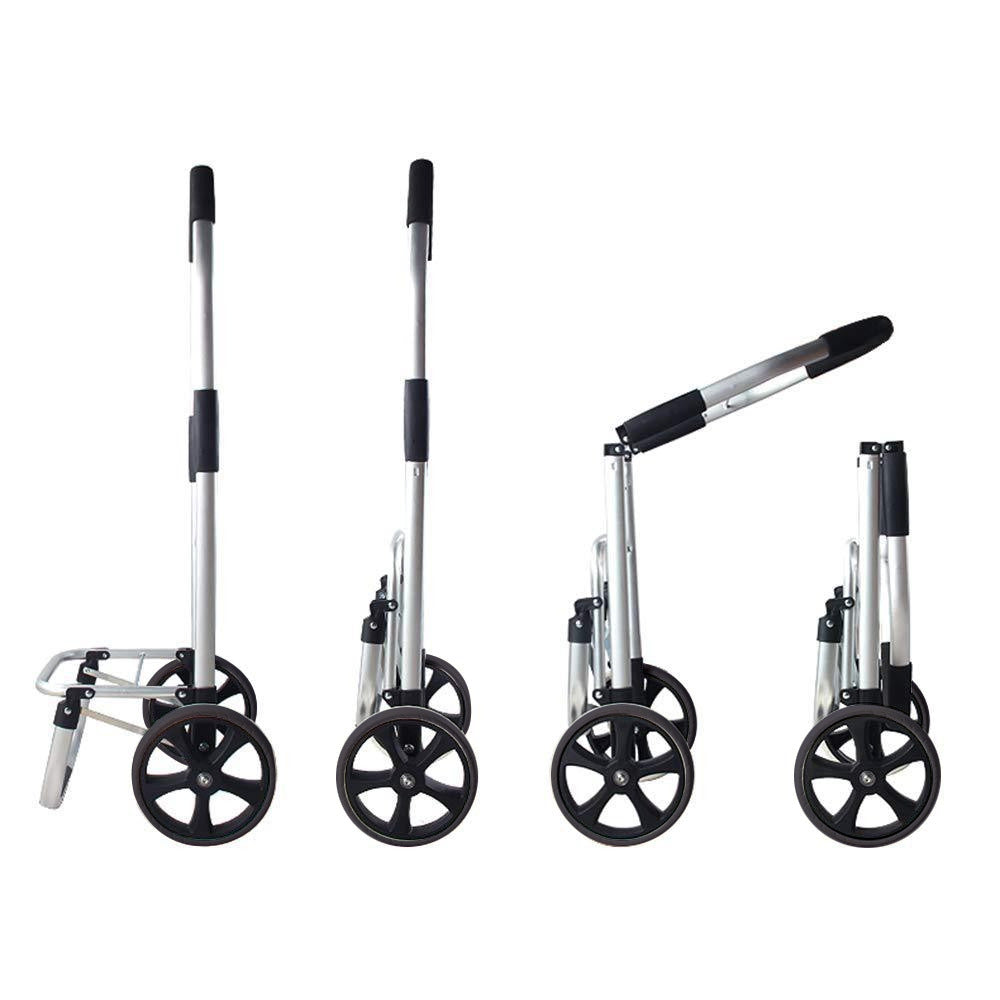 Faltbarer Einkaufstrolley aus Aluminium