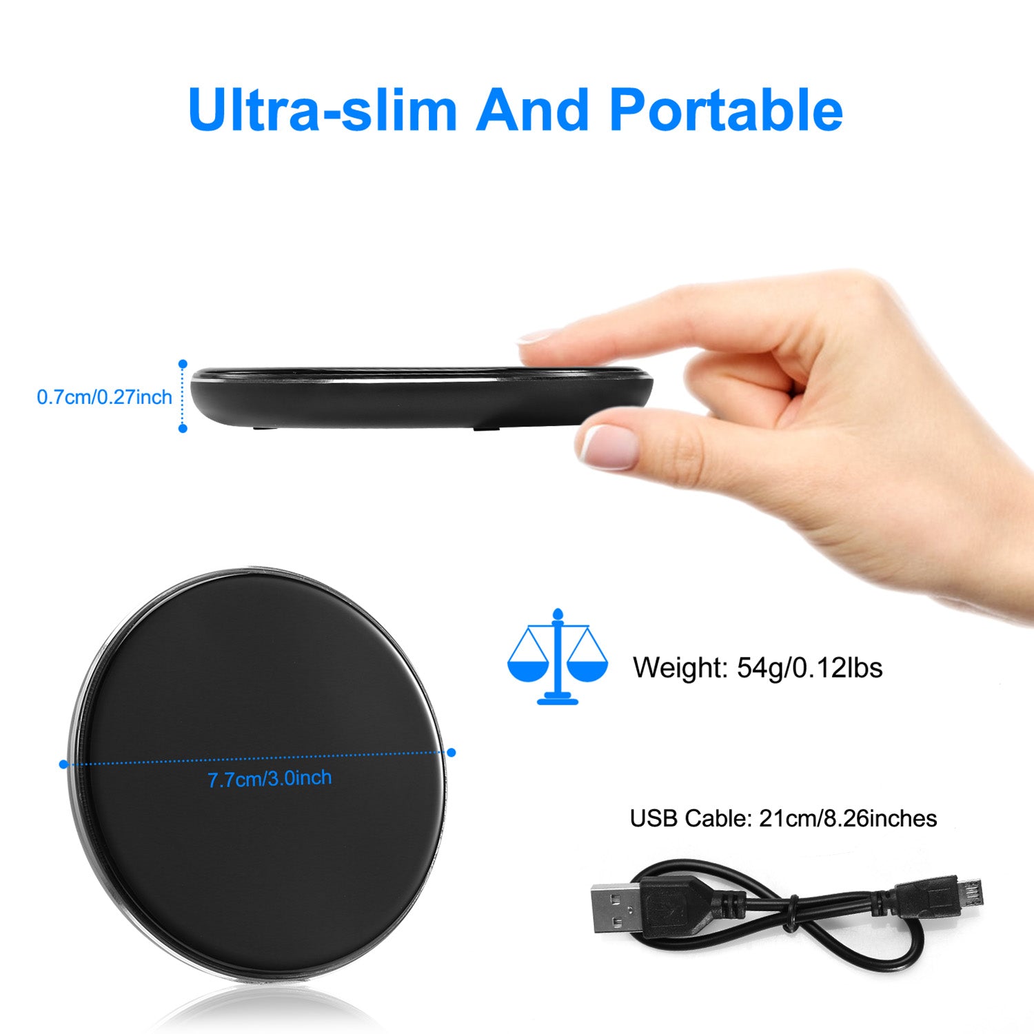 Wireless-Charger «ChargeSpot» · kabellos laden