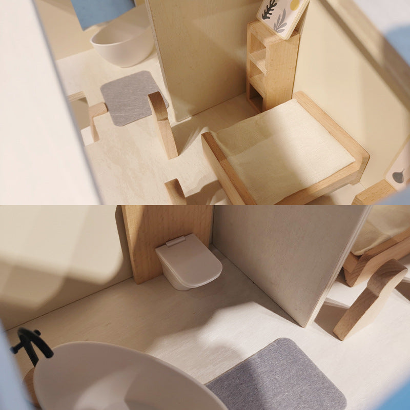 Holzpuppenhaus zum Zusammenbauen – Bild 4 | LuxeStyle