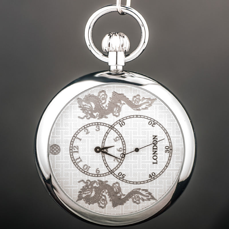 Mechanische Taschenuhr mit Automatikwerk