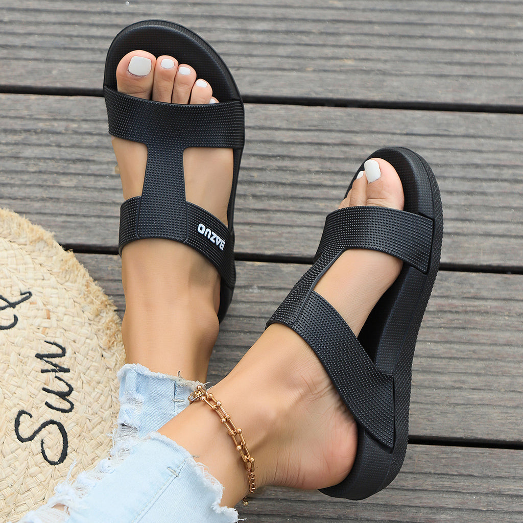 Plateau-Pantoletten für Damen – Bild 5 | LuxeStyle