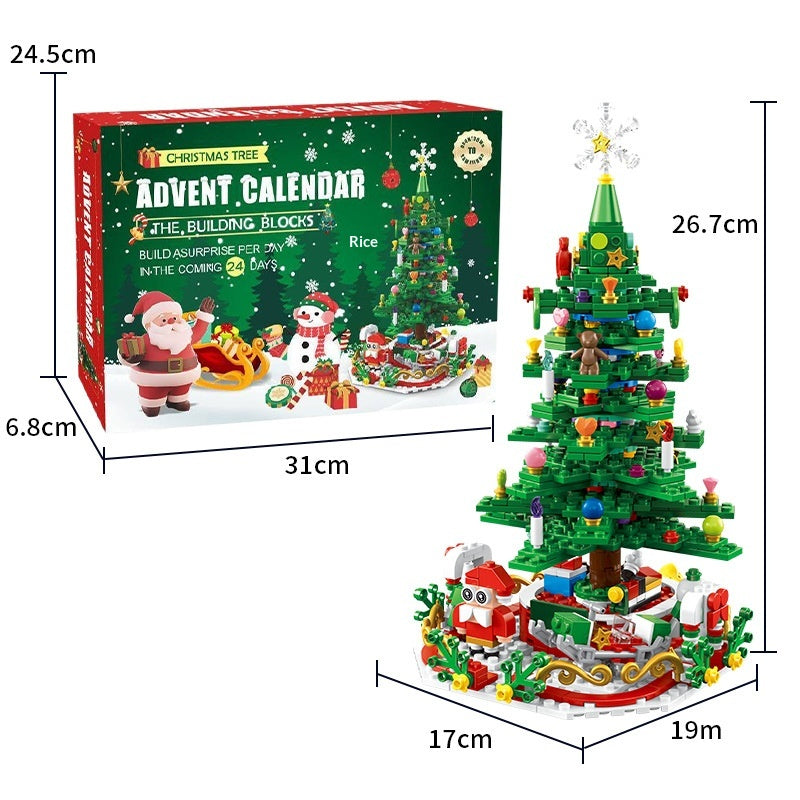 24 Überraschungen Bausteine Geschenkset