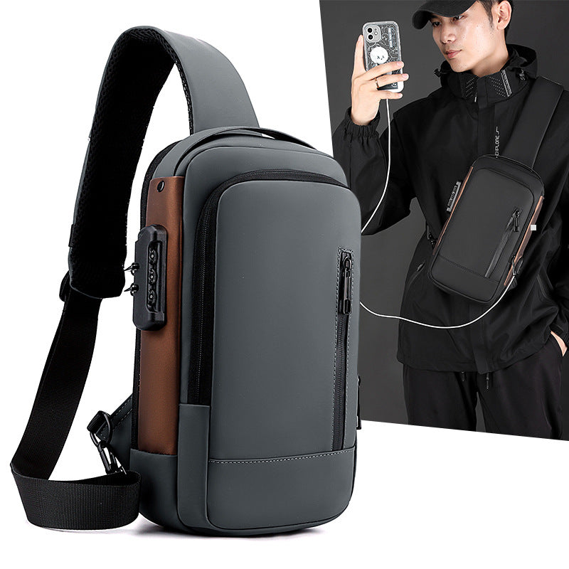 Crossbody-Brusttasche für Herren – Bild 5 | LuxeStyle