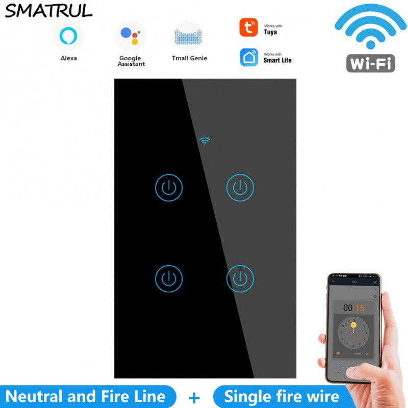 Zero Fire Universal WLAN Touch-Wandschalter – Ansicht 6