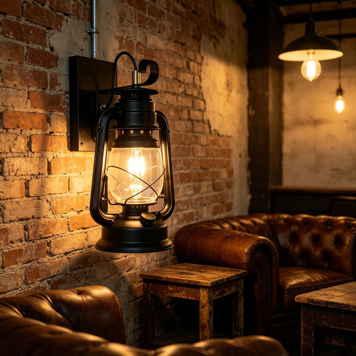 Retro-Wandlampe im amerikanischen Stil | LuxeStyle