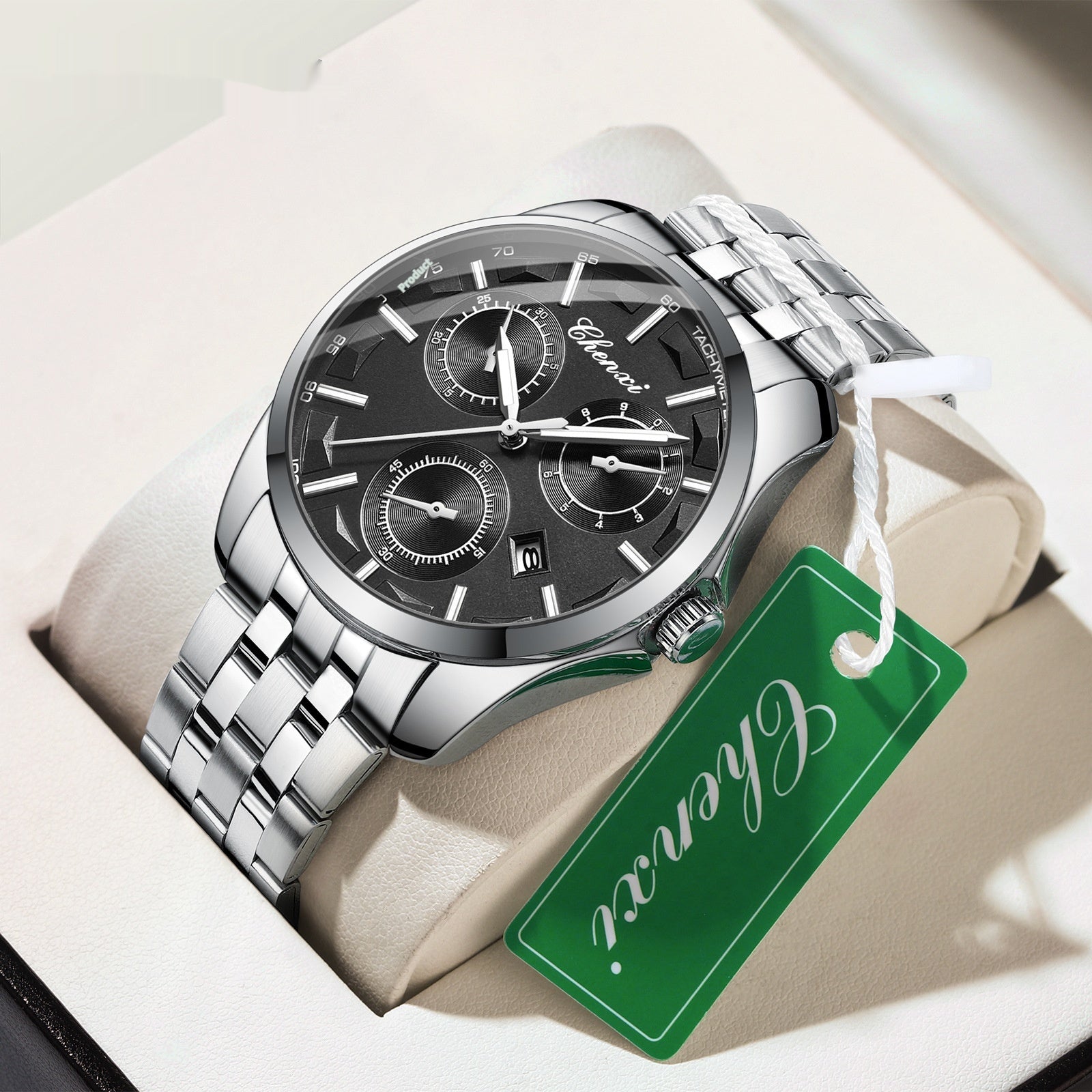 Stylische Business-Armbanduhr für Herren