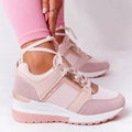 Casual Dad-Schuhe mit Wedge, Grössen