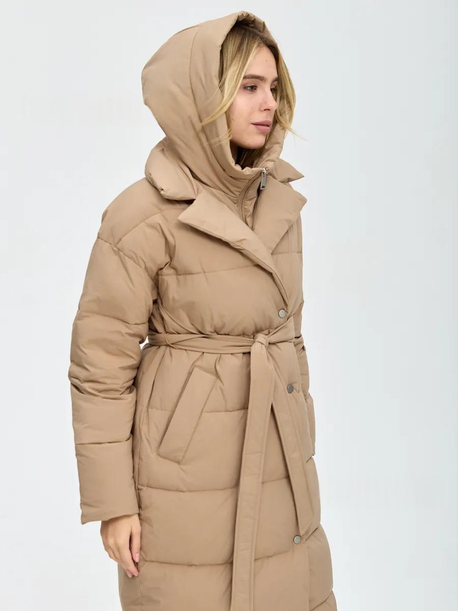 Weisser Baumwollmantel bis Knie – Bild 7 | LuxeStyle