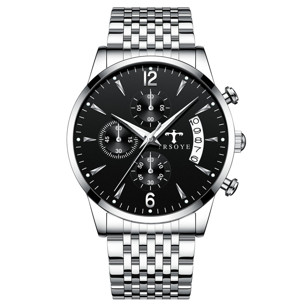 Männer Multifunktions-Lumineszenz-Wasserdichte Quarz-Uhr – Bild 1 | LuxeStyle
