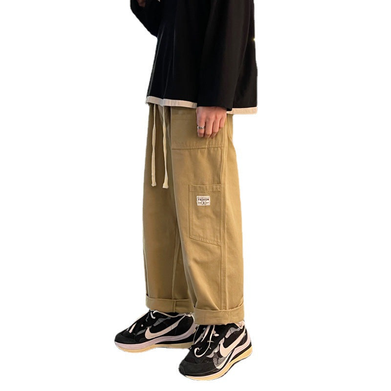 Japanische Loose Fit Freizeithose
