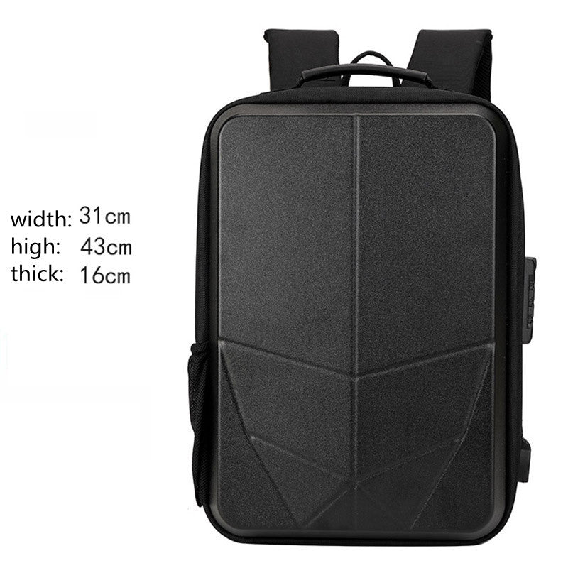 Business Laptop Rucksack mit Hartschale – Bild 4 | LuxeStyle