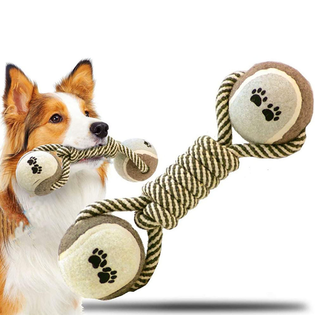 Interaktives Baumwoll-Seilspielzeug für Hunde