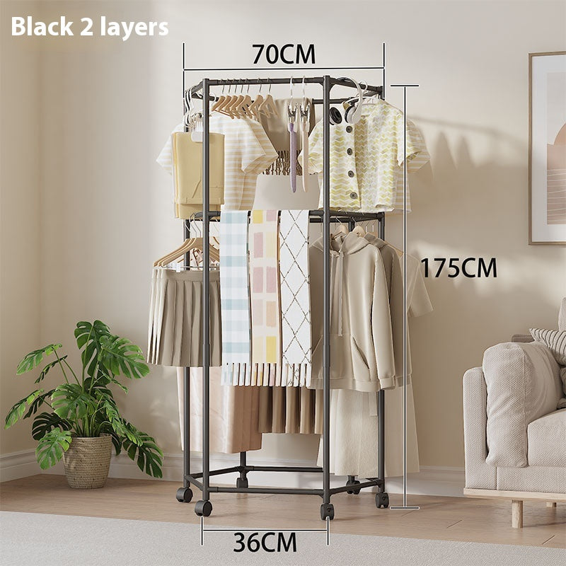 Drehbarer Kleiderständer – Bild 8 | LuxeStyle