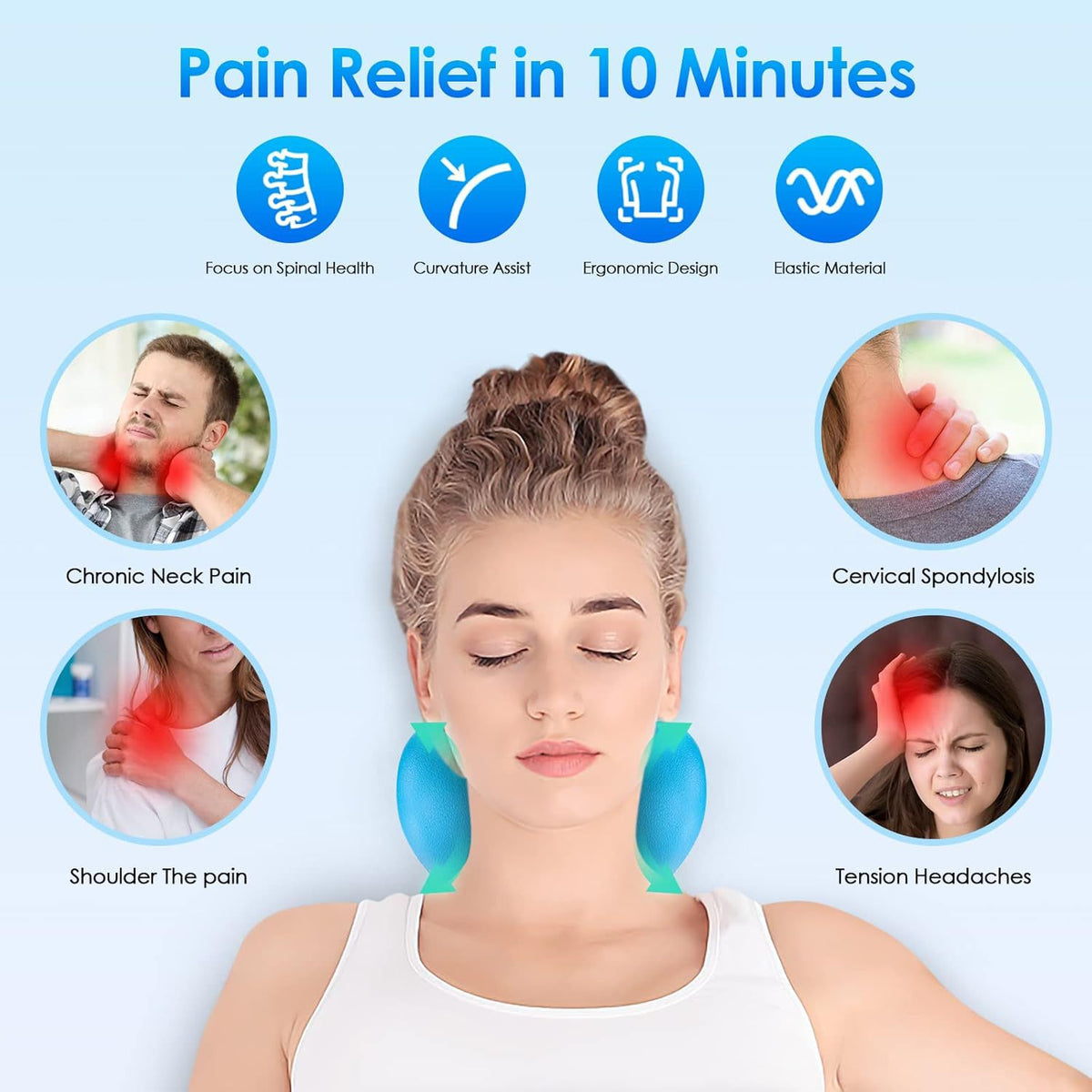 Nackenkissen mit Massagefunktion – Bild 3 | LuxeStyle
