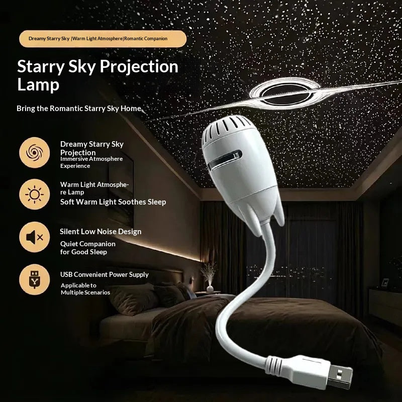 Sternenhimmel-Deckenprojektor mit augen-schonendem Licht | LuxeStyle