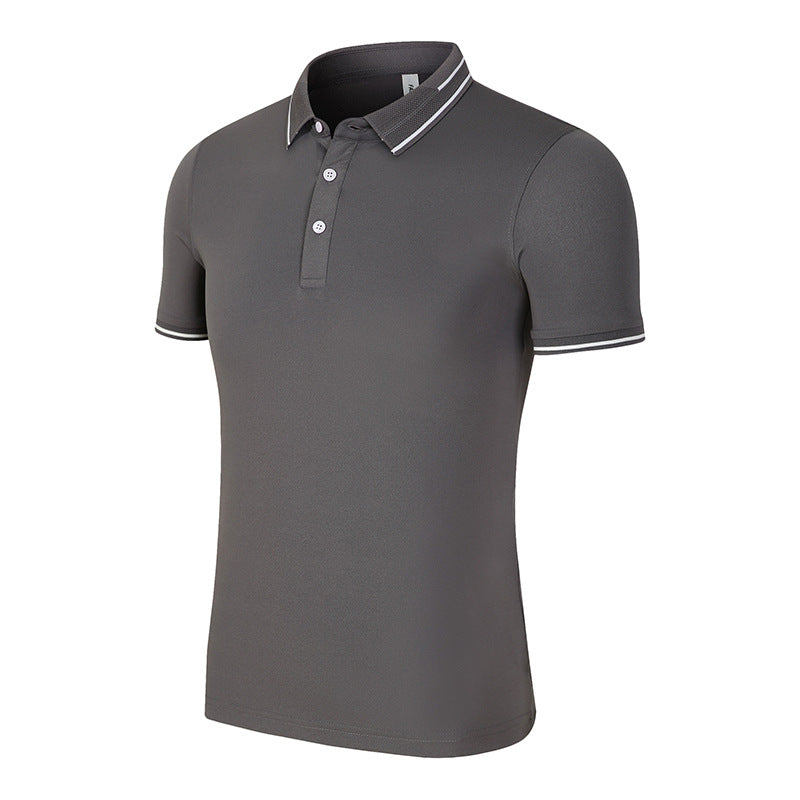 Kurzarm-Polohemd aus Seidenmischung | LuxeStyle