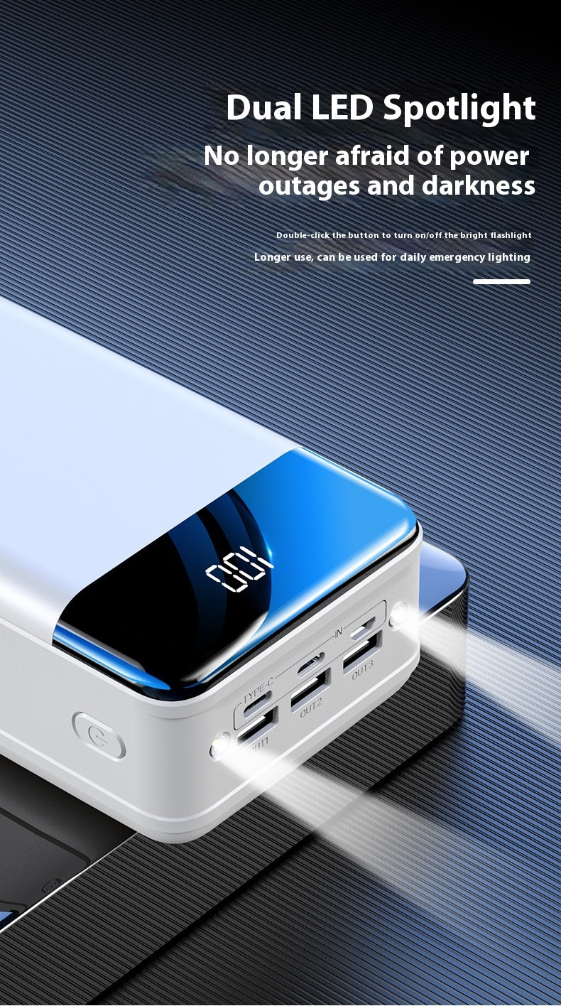 Outdoor Powerbank mit 50000 mAh Kapazität