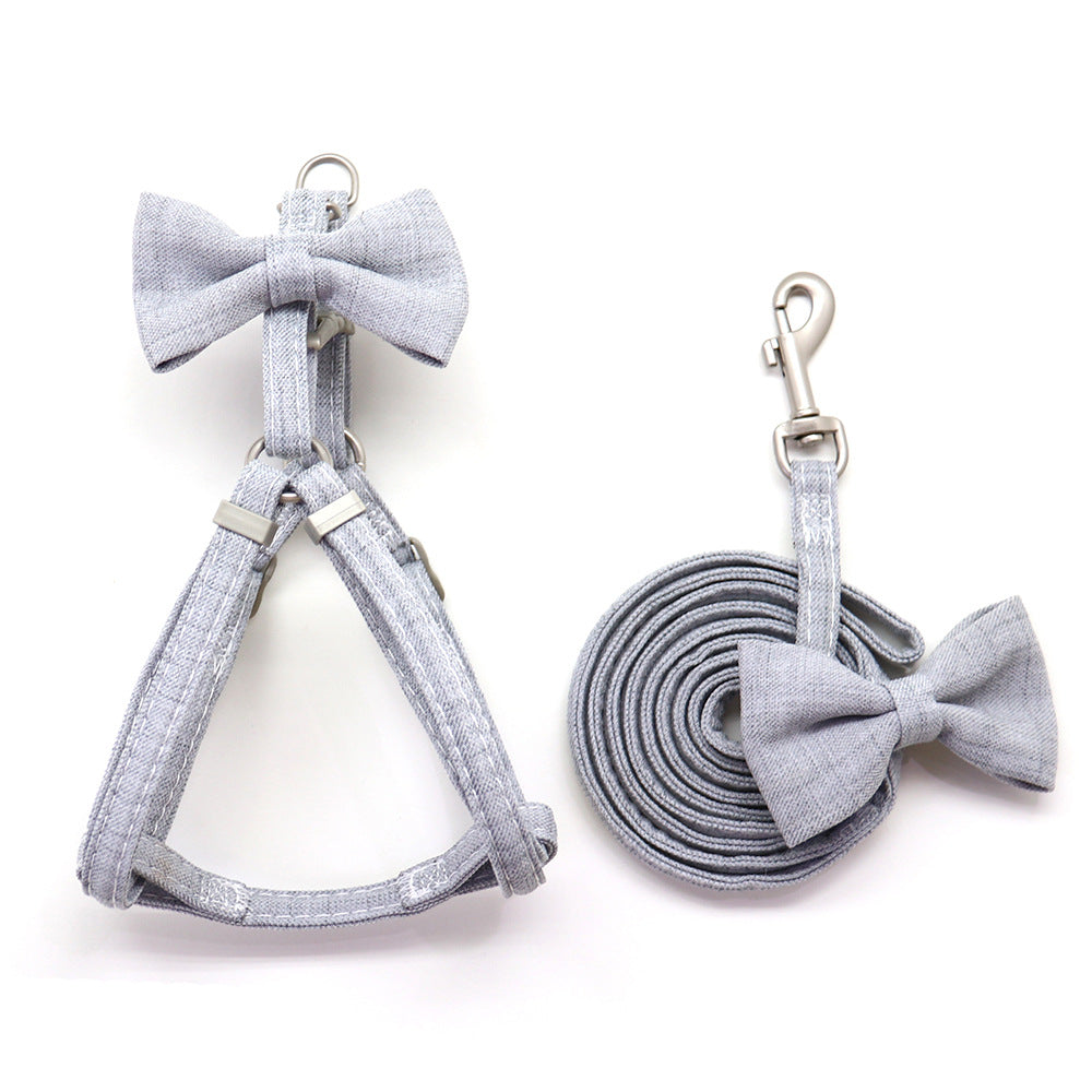 Halsband- oder Brustgeschirr-Set mit Leine – Bild 5 | LuxeStyle