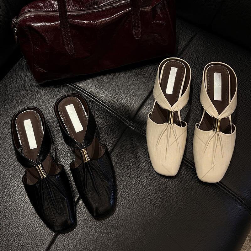 Vintage Mules im französischen Stil