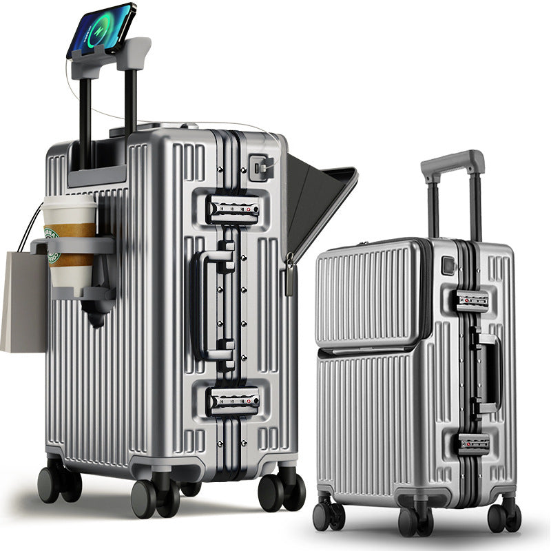 Trolley-Handgepäck mit Frontöffnung