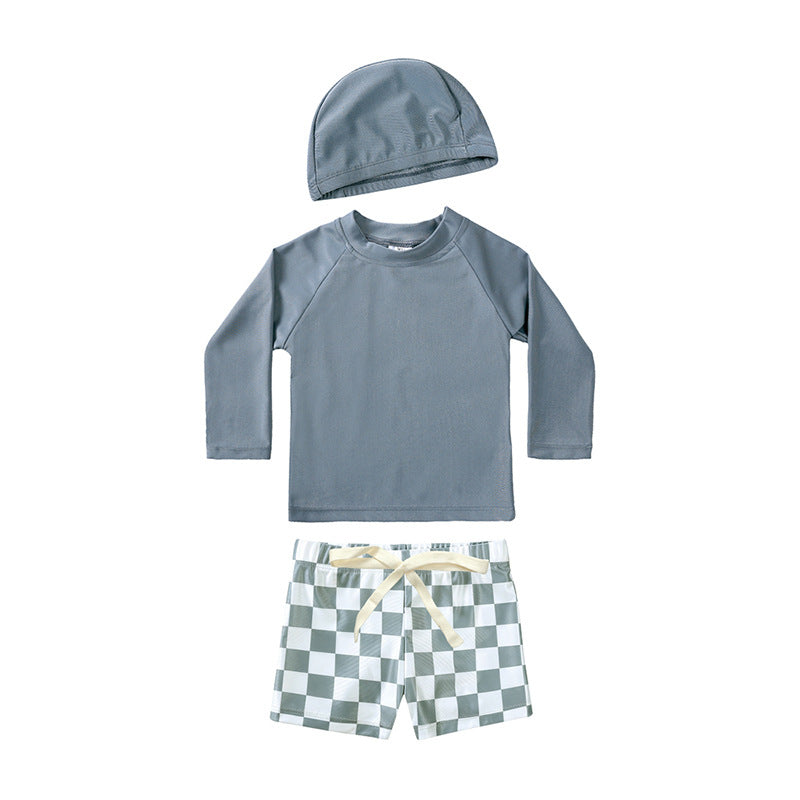 Kinder-Sun-Schutz Badeanzug mit Hut – Bild 4 | LuxeStyle
