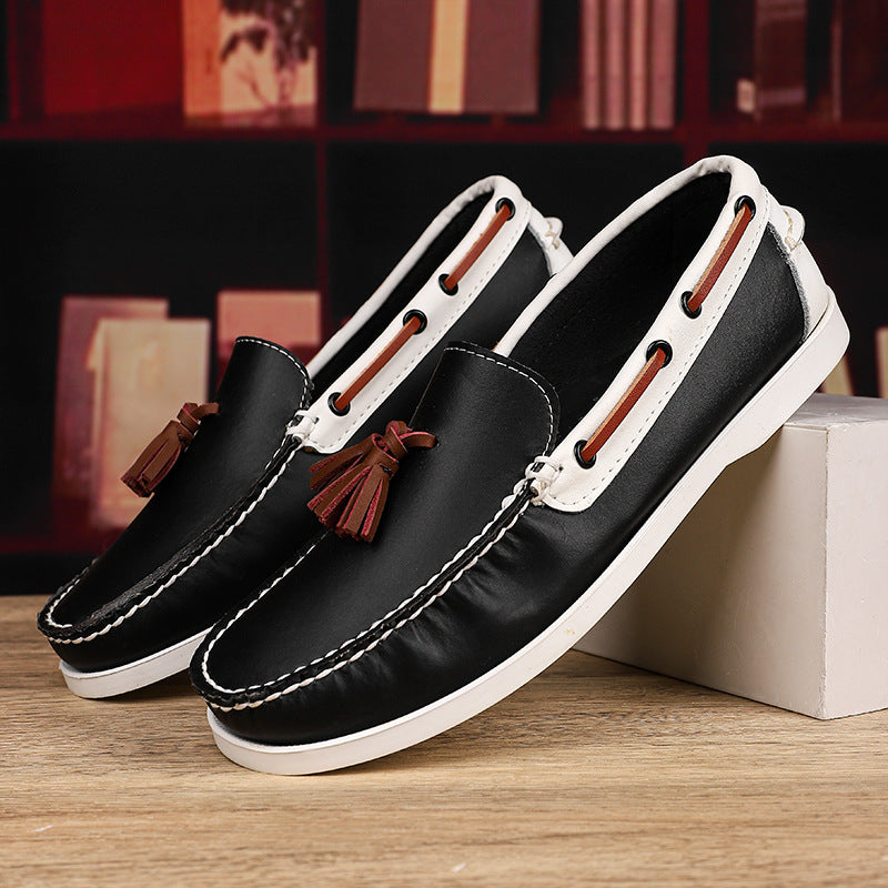 Plus Size Segelschuhe Herren Leder – Bild 3 | LuxeStyle