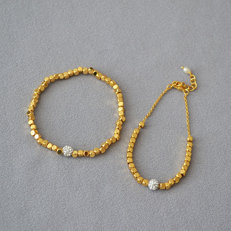 Gold-Edelsteinarmband – Bild 5 | LuxeStyle
