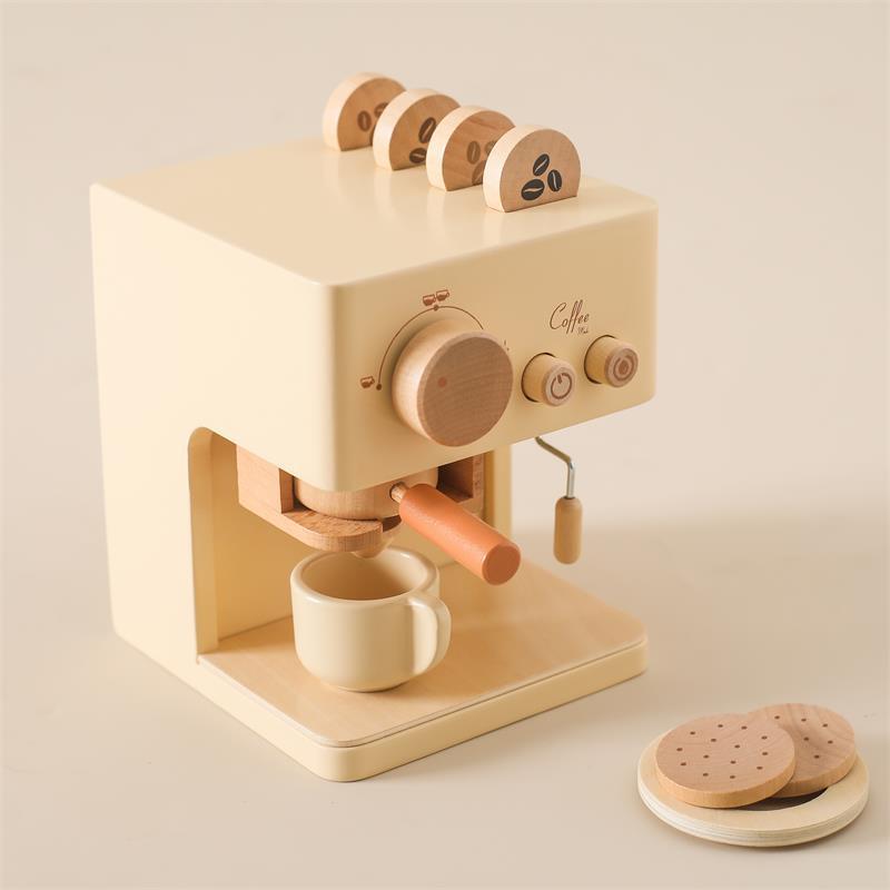 Holz-Kaffeemaschine für Kinder – Bild 2 | LuxeStyle