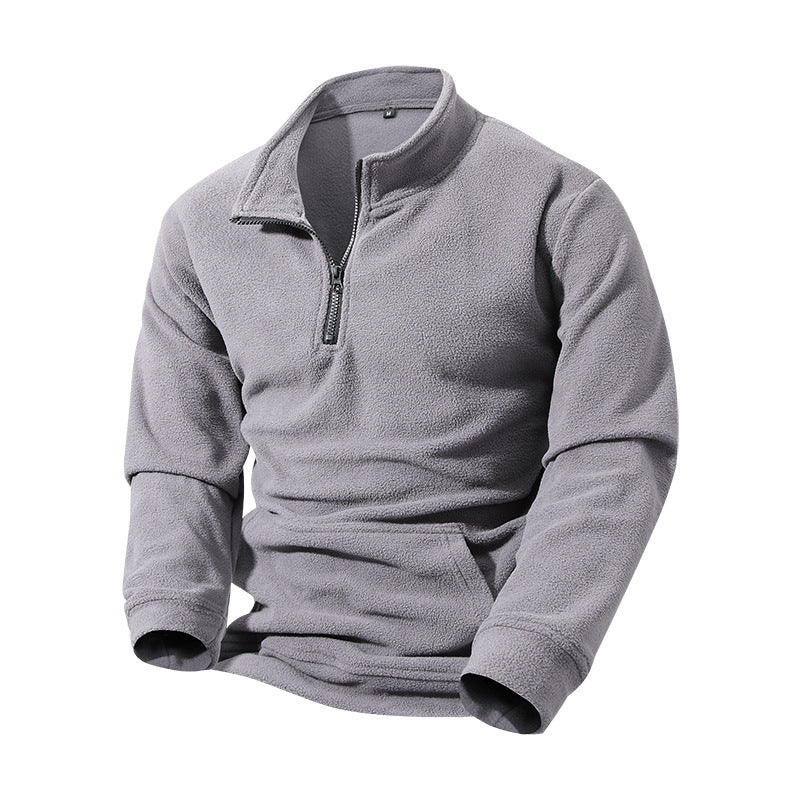 Herren Halbzipfel Pullover Hoodie