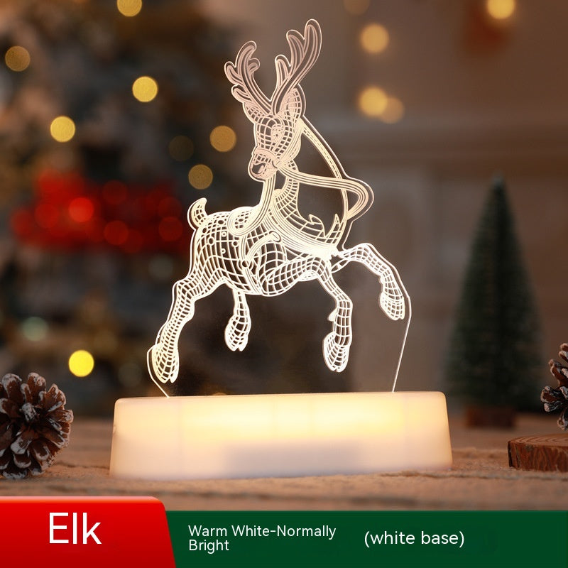 3D Weihnachtslampe