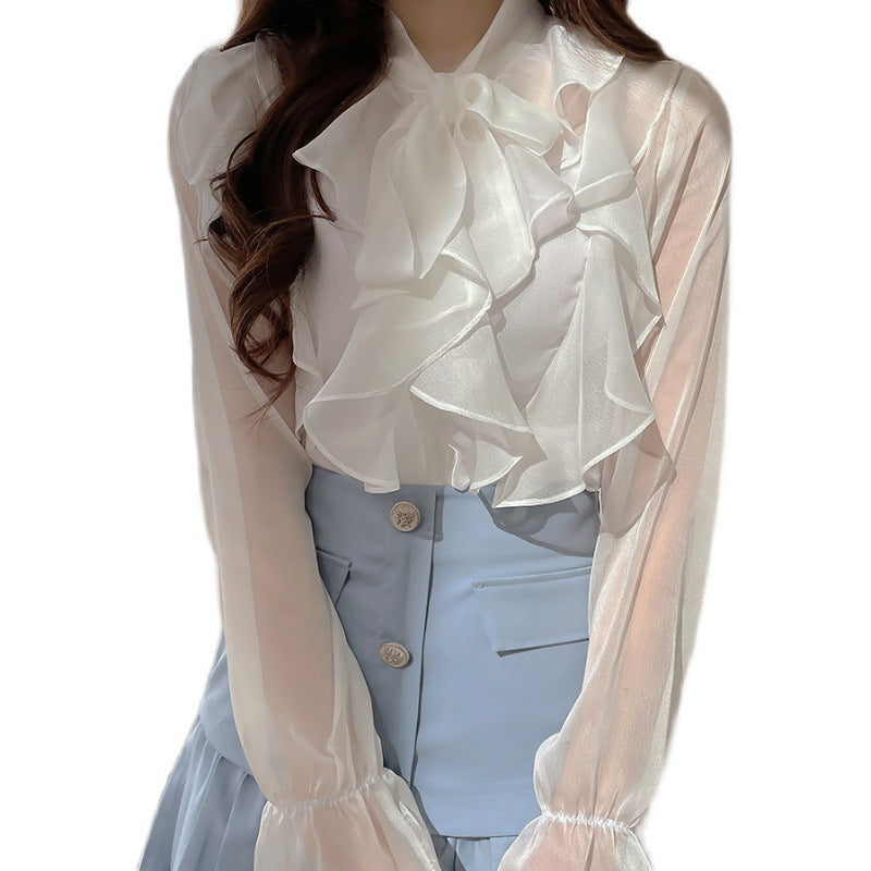 Elegante Chiffonbluse für Damen – Bild 3 | LuxeStyle