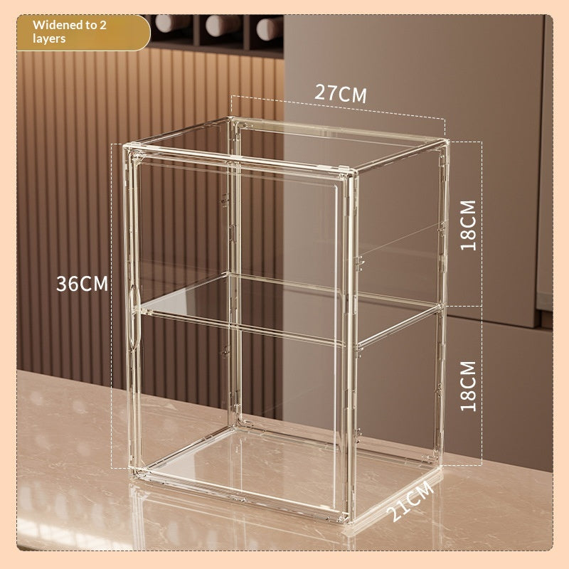 Staubdichte Aufbewahrungsbox aus transparentem Acryl – Bild 8 | LuxeStyle