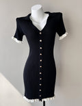 Kurzes, hochtailliertes Kleid im French-Stil – Bild 13 | LuxeStyle