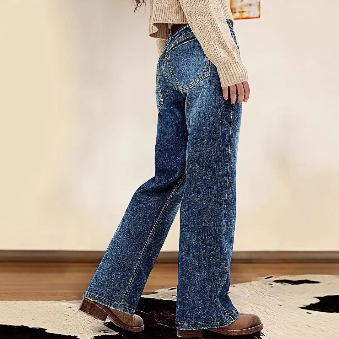 High-Waist Vintage Jeans für Damen
