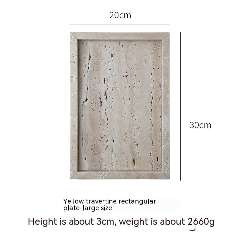 Huangdongshi Dekotablett aus Naturstein – Bild 7 | LuxeStyle