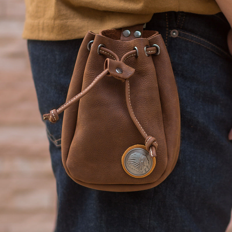 Vintage Bauchtasche aus Rindsleder – Bild 11 | LuxeStyle