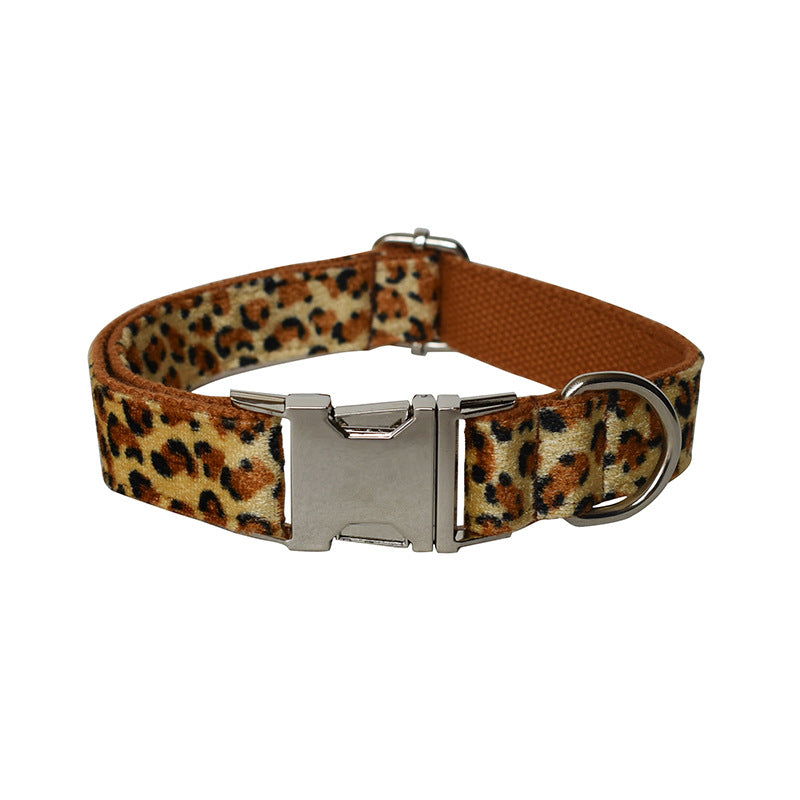 Halsband mit Leopardenmuster für Hunde – Bild 7 | LuxeStyle