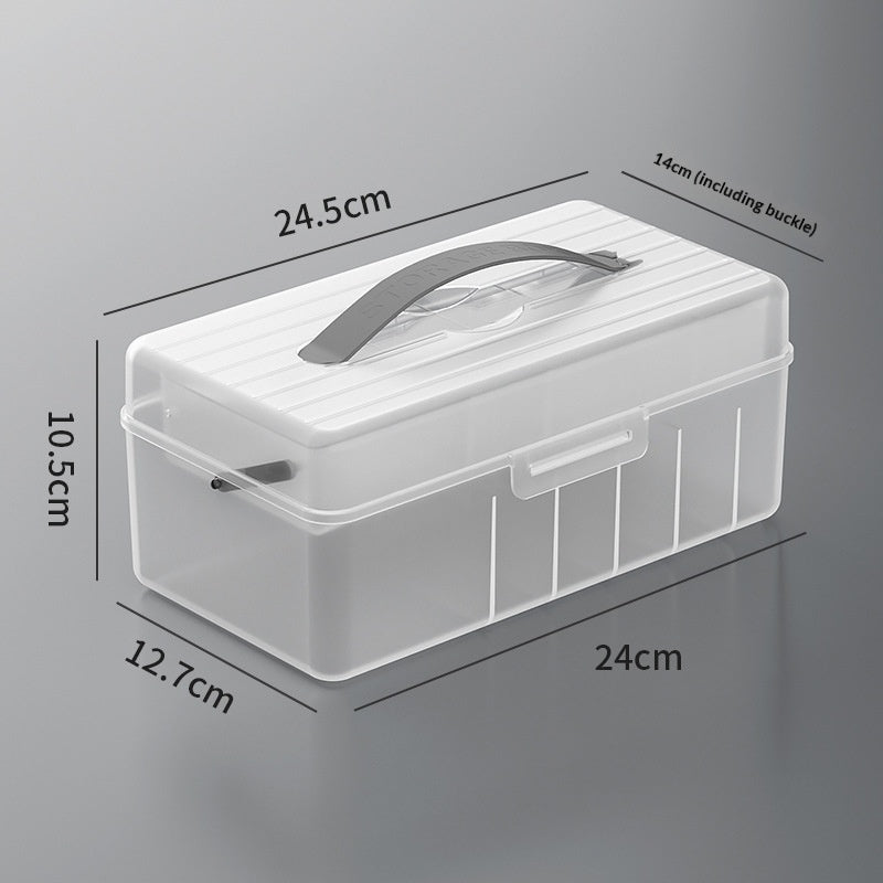 Datenkabel Aufbewahrungsbox mit Klappfach – Bild 2 | LuxeStyle
